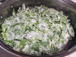 明月草蒸菜的做法步调：5