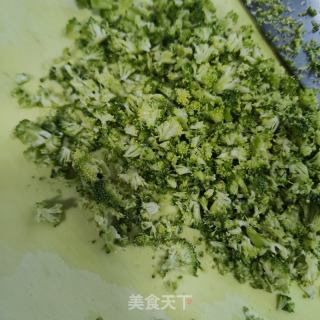 时蔬肉终粥的做法步调：3