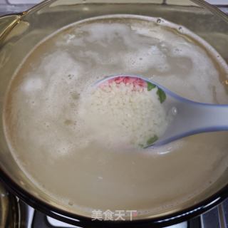 时蔬肉终粥的做法步调：2