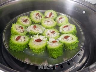 苦瓜酿肉的做法步调：16