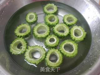 苦瓜酿肉的做法步调：11