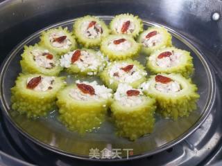 苦瓜酿肉的做法步调：17