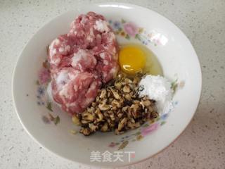 苦瓜酿肉的做法步调：3