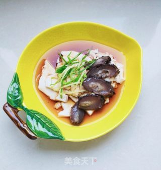 油淋海参豆腐的做法步调：7