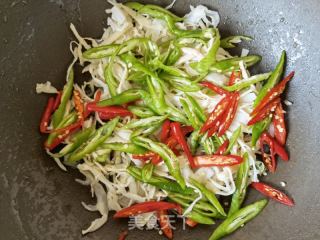 糯米笋炒肉丝的做法步调：11