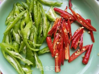 糯米笋炒肉丝的做法步调：6