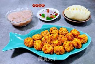 单色萝卜丝丸的做法步调：14