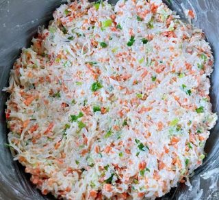 单色萝卜丝丸的做法步调：10