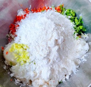 单色萝卜丝丸的做法步调：7