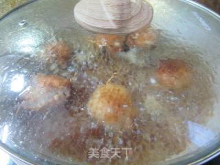 鸡翅中包鹌鹑蛋的做法步调：9