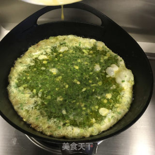 韭薹炒鸡蛋的做法步调：4
