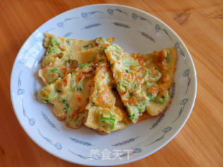 春葵鸡蛋饼的做法步调：10
