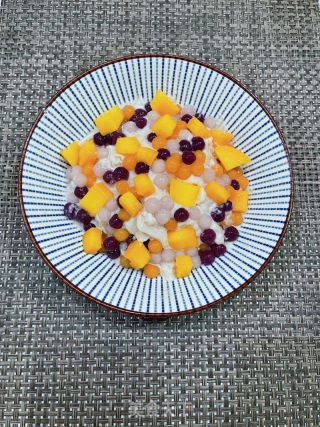 芋圆芒果冰的做法步调：7
