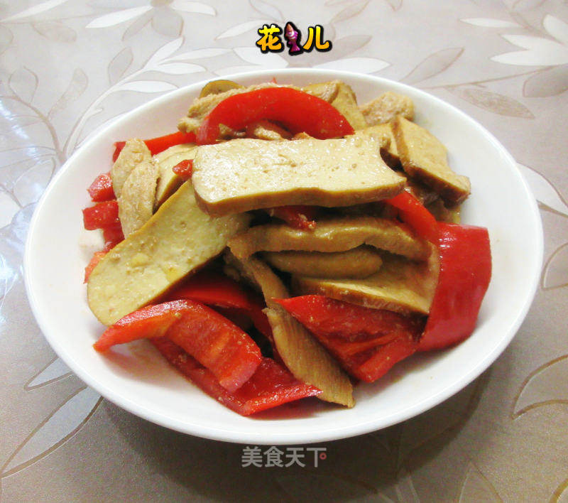白椒鸡胸肉炒喷鼻干的做法