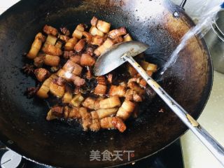 白烧肉烩菜的做法步调：10