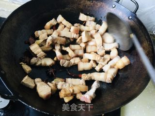 白烧肉烩菜的做法步调：6