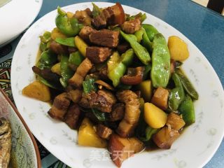 白烧肉烩菜的做法步调：12