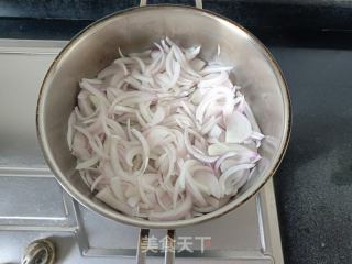 浑炒洋葱的做法步调：4