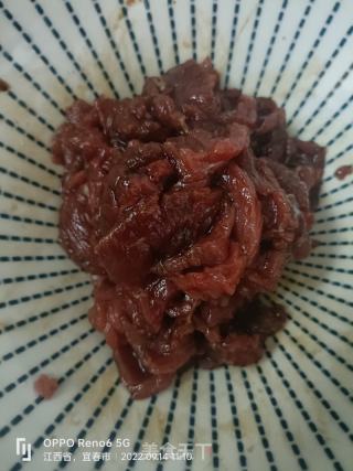 小炒牛肉的做法步调：2