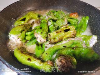 青椒酿肉的做法步调：6