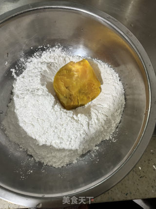 甘薯饼的做法步调：2