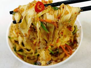 酸辣凉拌里的做法步调：12