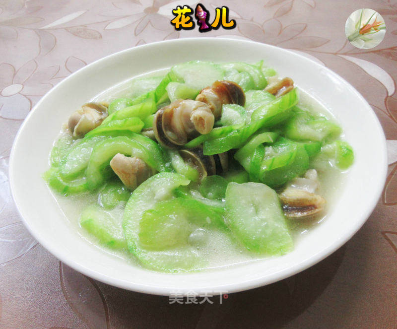 肉螺炒丝瓜的做法