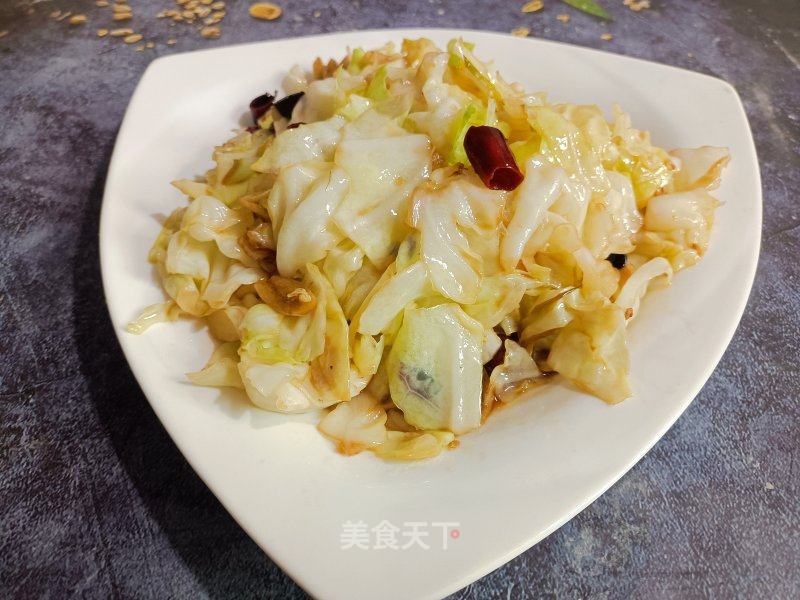 脚撕包菜的做法