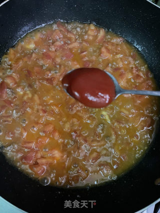 番茄牛肉酱拌里的做法步调：9