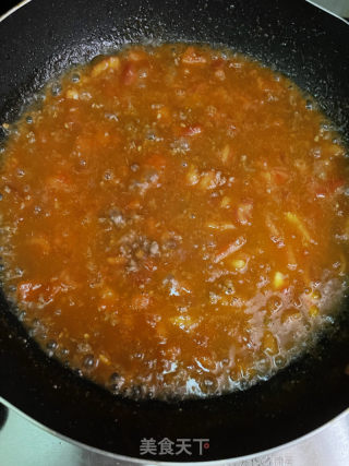 番茄牛肉酱拌里的做法步调：11