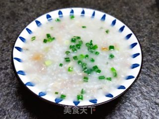 肉沫瑶柱板栗粥的做法步调：12