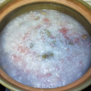 肉沫瑶柱板栗粥的做法步调：10