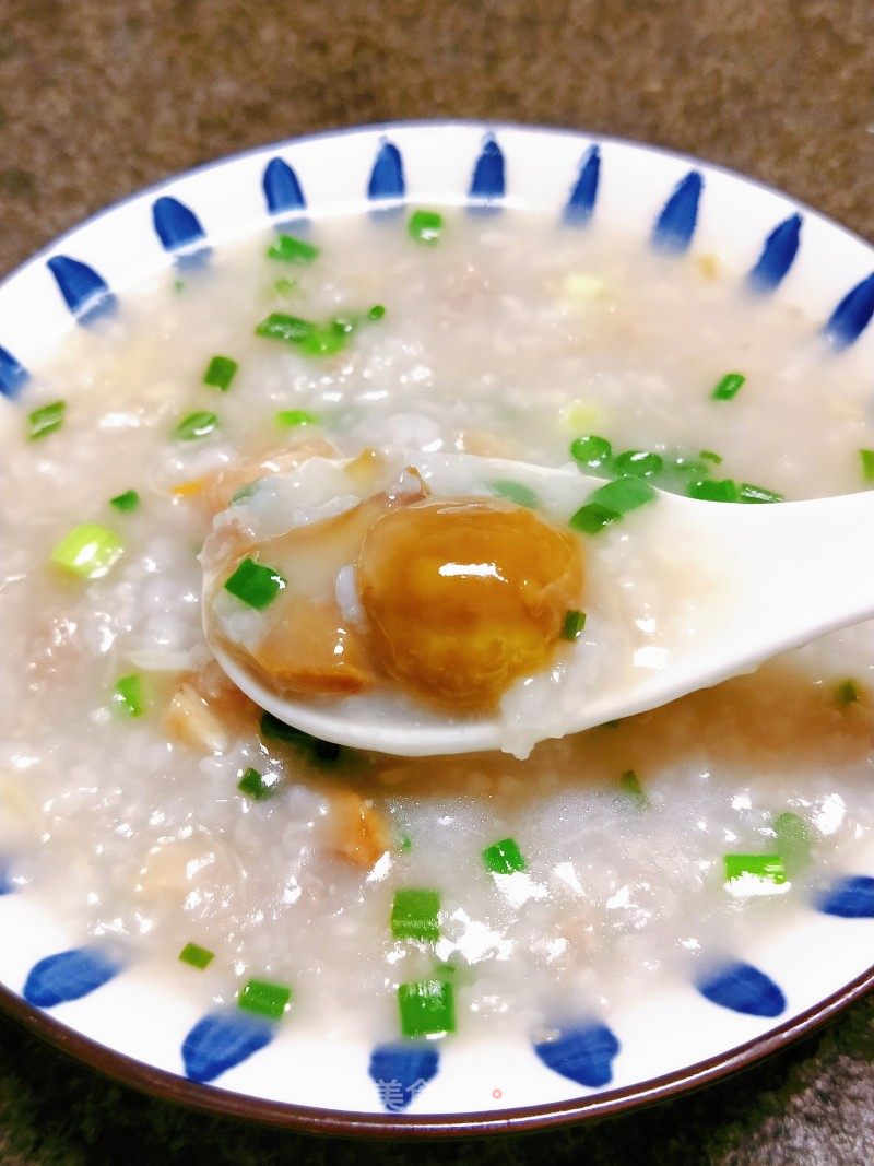 肉沫瑶柱板栗粥的做法