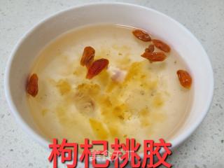 枸杞桃胶的做法步调：8