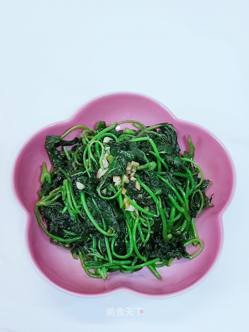 浑炒白薯苗的做法