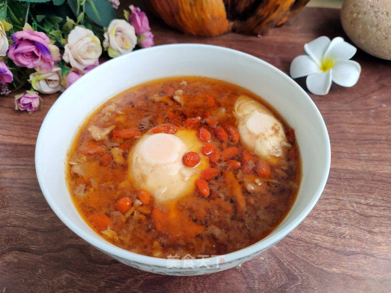 桂圆鸡蛋炖肉酒的做法