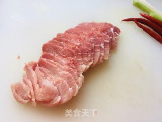 刀豆炒肉丝的做法步调：4