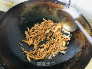刀豆炒肉丝的做法步调：8