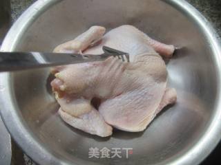 烤鸡【氛围炸锅版】的做法步调：4