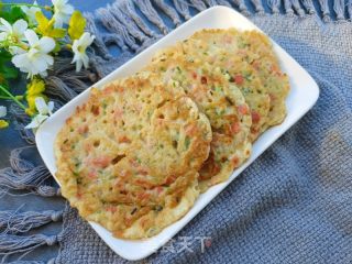 洋葱鸡蛋饼的做法步调：8