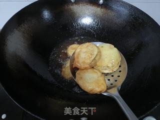 炸茄盒的做法步调：13