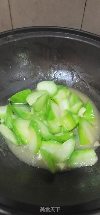 鸡汤烧丝瓜的做法步调：5