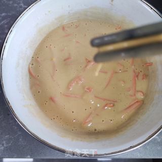 喷鼻煎鸡蛋饹饼的做法步调：4