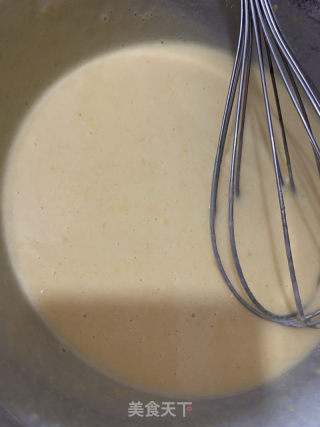 喷鼻蔥肉紧玉米蛋糕的做法步调：4