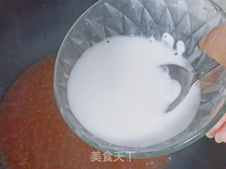 菠萝虾球的做法步调：10
