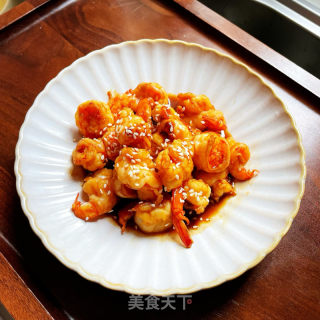 家常炒虾仁的做法步调：6