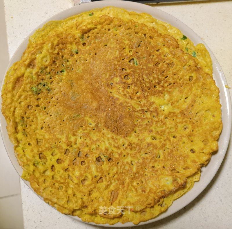 鸡蛋火饼的做法