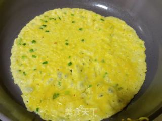 鸡蛋火饼的做法步调：7