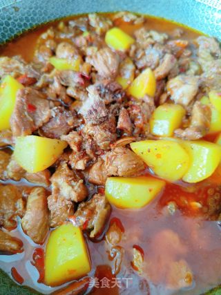 牛腩烧土豆的做法步调：18
