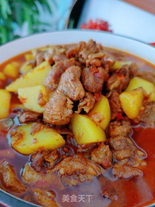 牛腩烧土豆的做法步调：19